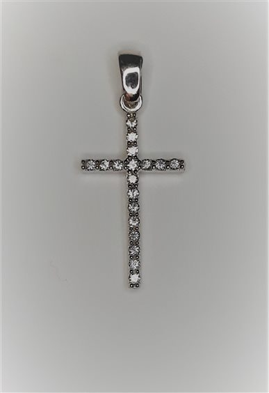 Pendant Guerretta Gioielli Woman Oro E Zirconi in White Gold Zircone GUERR93 - GUERR93